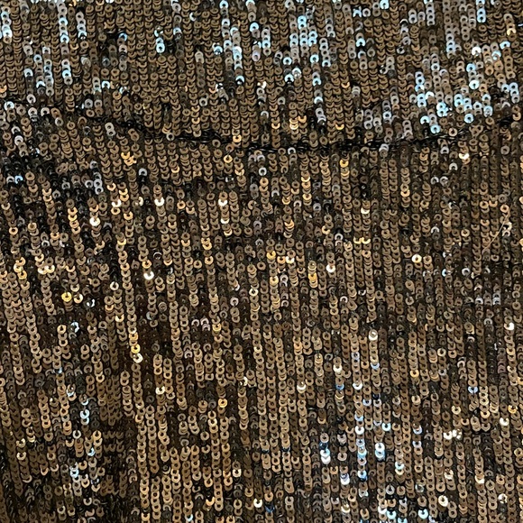 Free people, large, black sequin, mini skirt - Picture 2 of 5